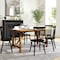 Flash Furniture Rectangle 36 in W, 60 in L, Rubberwood (Parawood) KER-T-851-BRN-60-GG - alternate 1